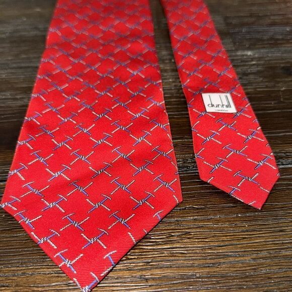 Dunhill London Silk Tie - Picture 2 of 6